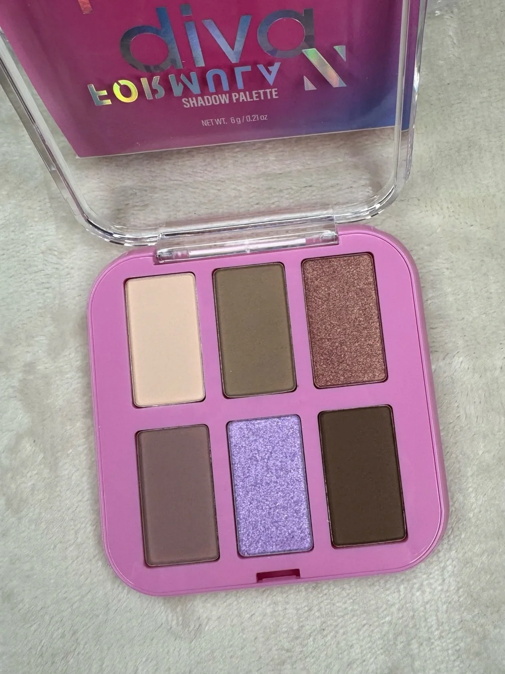 NEW Formula Z 6-Color Eyeshadow Palette